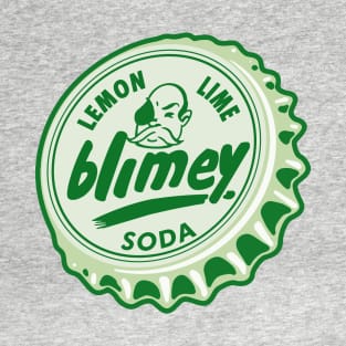 Vintage Blimey Lemon Lime Soda Bottlecap T-Shirt